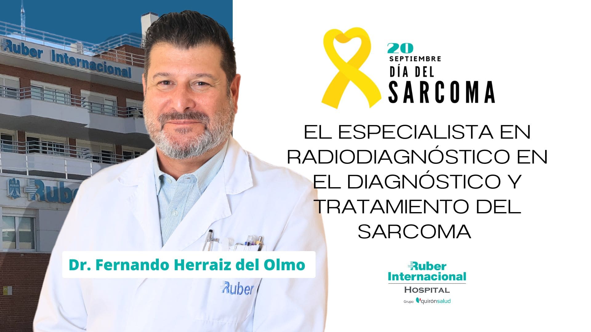 Dia nacional sarcoma rol radiodiagnostico. Este enlace se abrirá en una ventana nueva