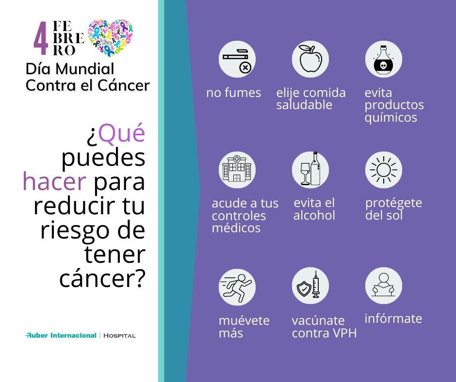 ¿Qué puedes hacer para reducir tu riesgo de padecer cáncer (1)