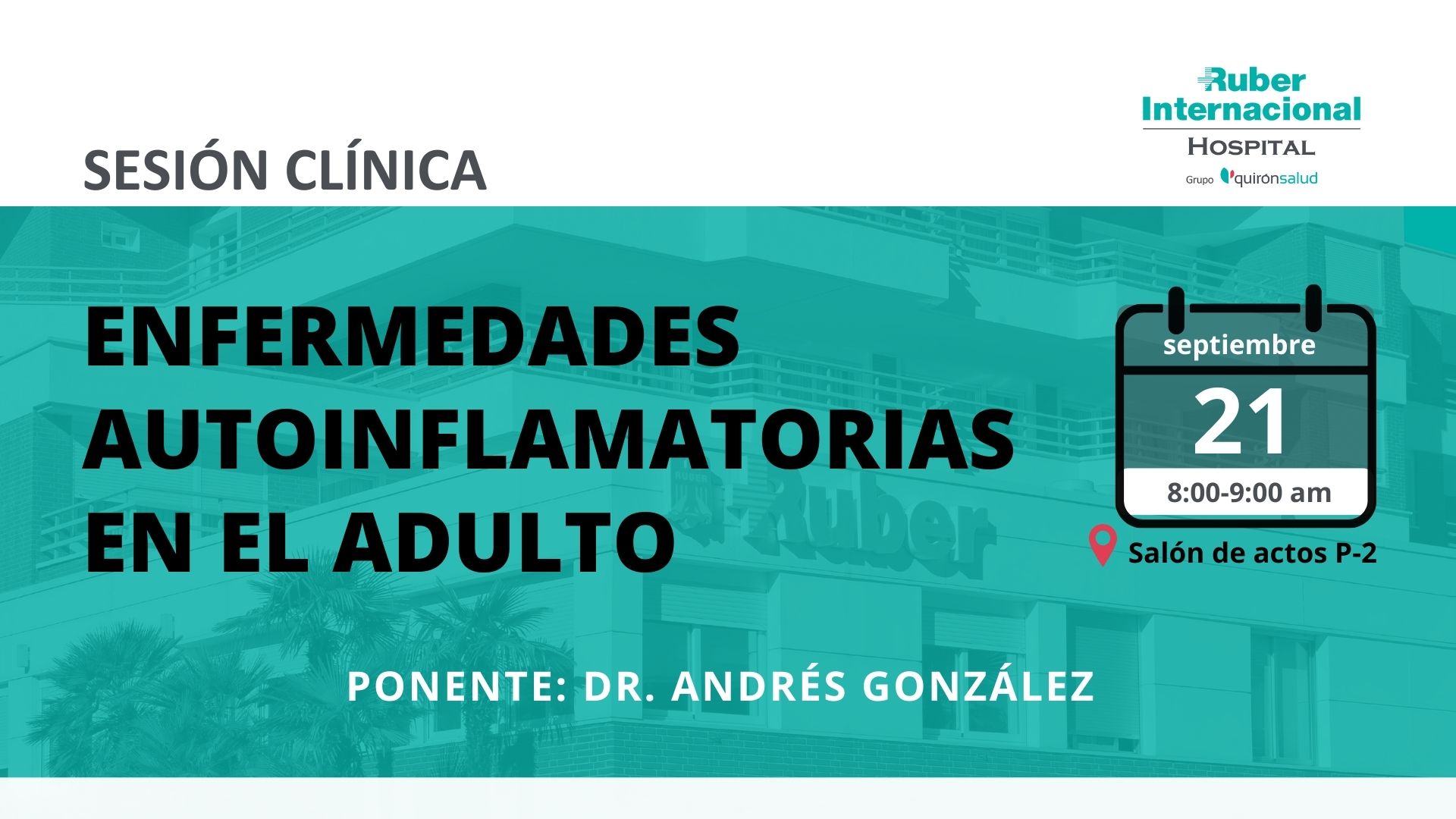 Sesión Clínica Enfermedades autoinflamatorias en el adulto