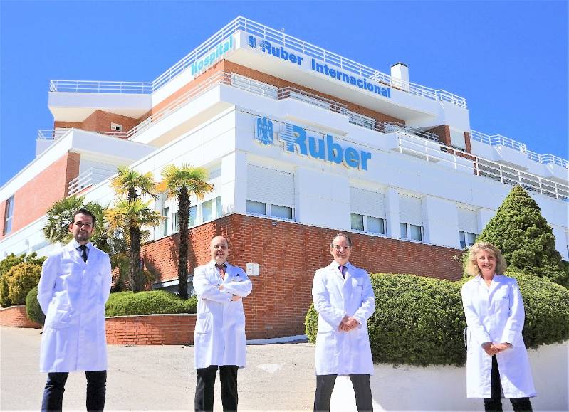 Equipo quirúrgico oncológico de sarcomas del Hospital Ruber Internacional