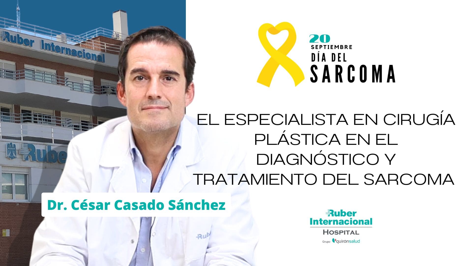 Dia nacional sarcoma rol del cirujano plastico. Este enlace se abrirá en una ventana nueva