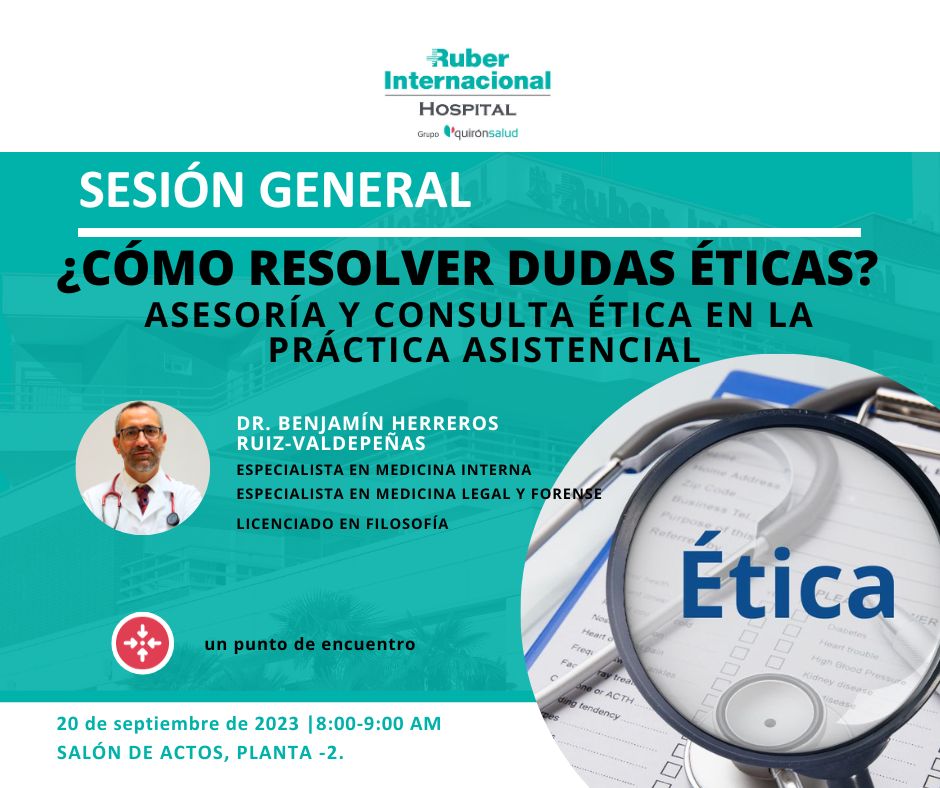 Cómo resolver dudas éticas en la práctica asistencial